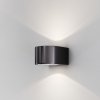 Nowoczesny kinkiet elewacyjny zewnętrzny LED aluminium grafitowy podświetlający ścianę Blow MAYTONI O435WL-L10GF3K